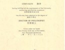 PhD certificate_HKU